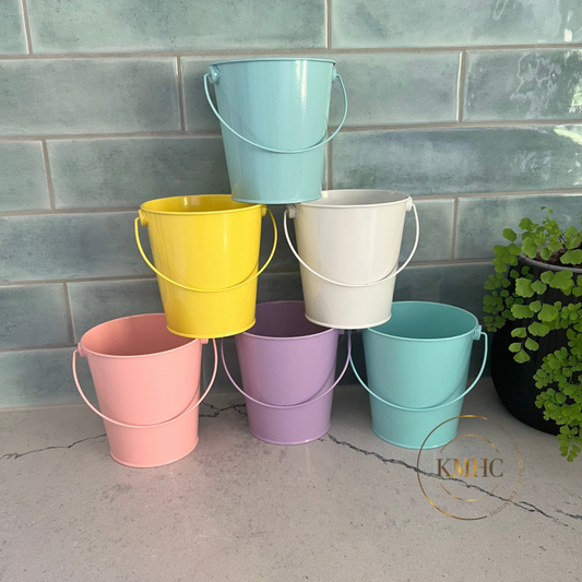 Small Metal Easter Bucket