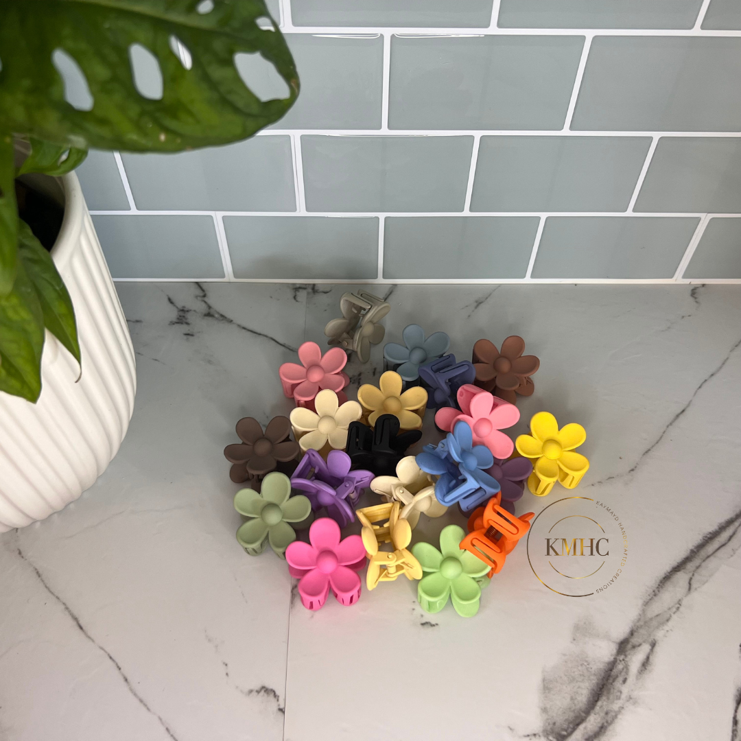 Mini Flower Hair Clips